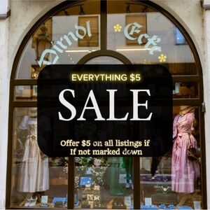 Everything $5 SALE